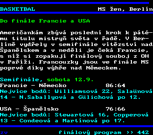 Teletext ČT, strana 441