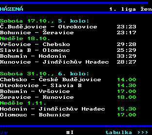 Teletext ČT, strana 463