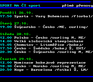 Teletext ČT, strana 499