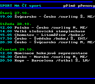 Teletext ČT, strana 499