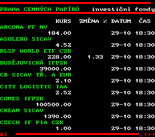 Teletext ČT, strana 509