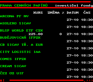 Teletext ČT, strana 509
