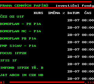 Teletext ČT, strana 509