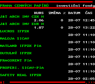Teletext ČT, strana 509
