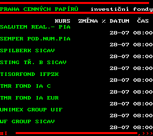 Teletext ČT, strana 509