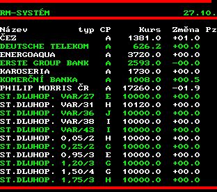 Teletext ČT, strana 551
