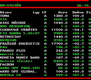 Teletext ČT, strana 551