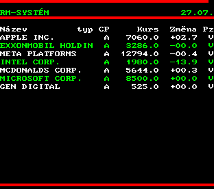Teletext ČT, strana 551