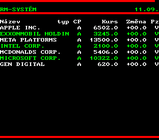 Teletext ČT, strana 551