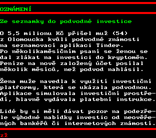 Teletext ČT, strana 581