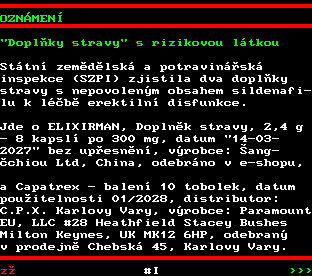 Teletext ČT, strana 583