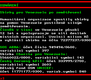 Teletext ČT, strana 586