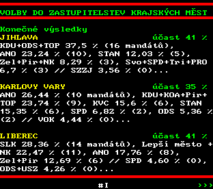 Teletext ČT, strana 594