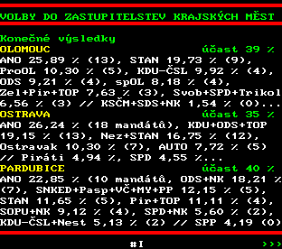Teletext ČT, strana 594