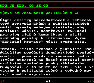 Teletext ČT, strana 595