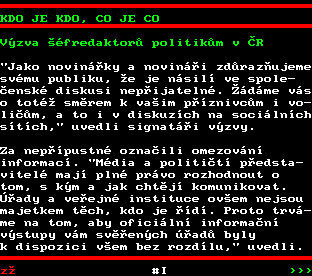 Teletext ČT, strana 595