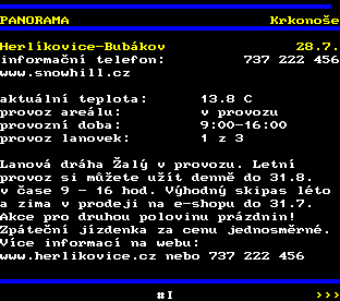 Teletext ČT, strana 684