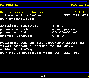 Teletext ČT, strana 684