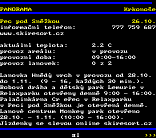 Teletext ČT, strana 685
