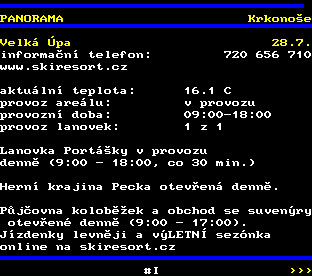 Teletext ČT, strana 685