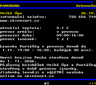 Teletext ČT, strana 685