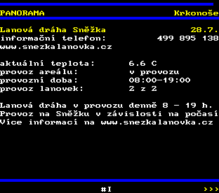 Teletext ČT, strana 685