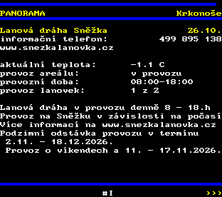 Teletext ČT, strana 685