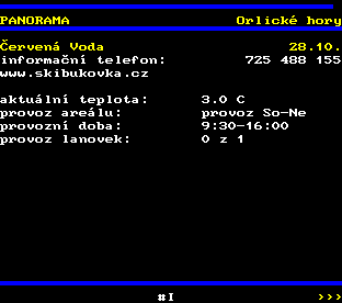 Teletext ČT, strana 686