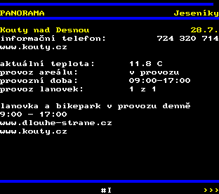 Teletext ČT, strana 688