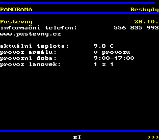 Teletext ČT, strana 689