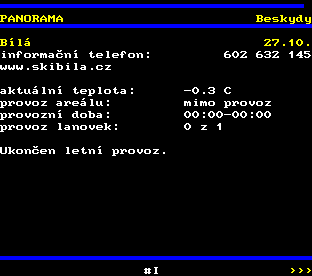 Teletext ČT, strana 689