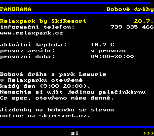 Teletext ČT, strana 698