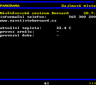 Teletext ČT, strana 699