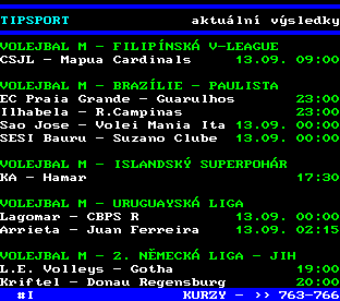 Teletext ČT, strana 760