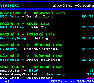 Teletext ČT, strana 760