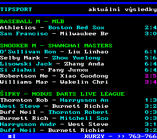 Teletext ČT, strana 760