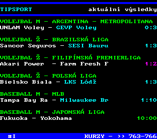 Teletext ČT, strana 760