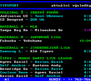 Teletext ČT, strana 760