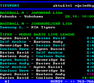 Teletext ČT, strana 760