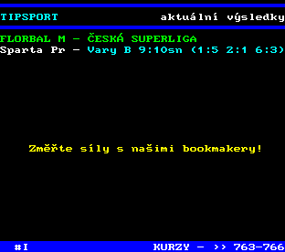 Teletext ČT, strana 760