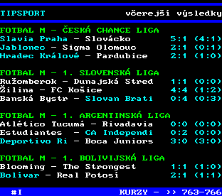 Teletext ČT, strana 761