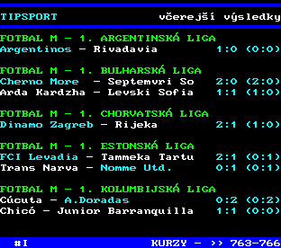 Teletext ČT, strana 761