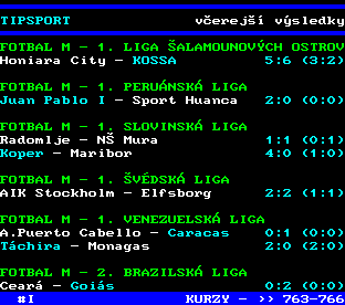 Teletext ČT, strana 761