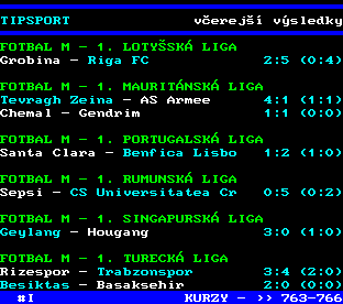 Teletext ČT, strana 761