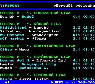 Teletext ČT, strana 761