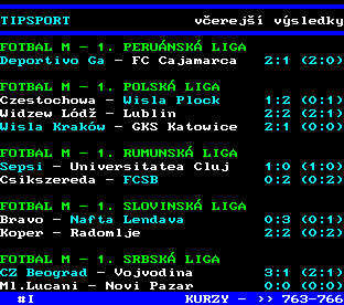 Teletext ČT, strana 761