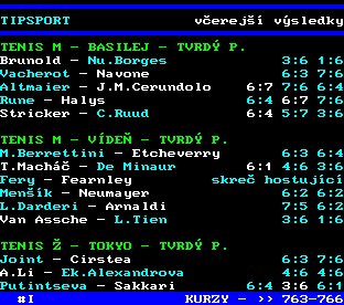 Teletext ČT, strana 761