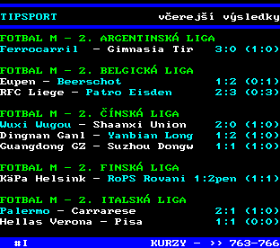 Teletext ČT, strana 761