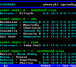 Teletext ČT, strana 761