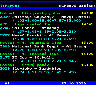 Teletext ČT, strana 764